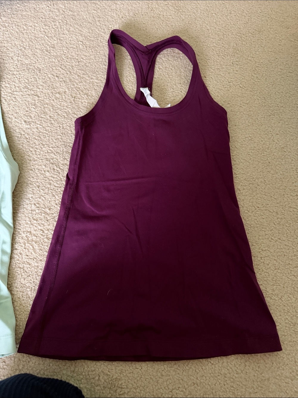 Women's Racerback Tank Top - Burgundy